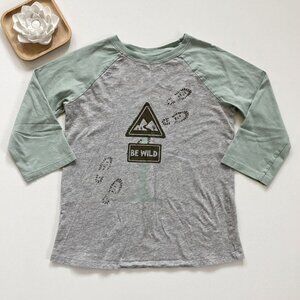 Pact Be Wild Raglan T-shirt